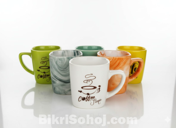Beautiful Coffee Cup 6 pcs set